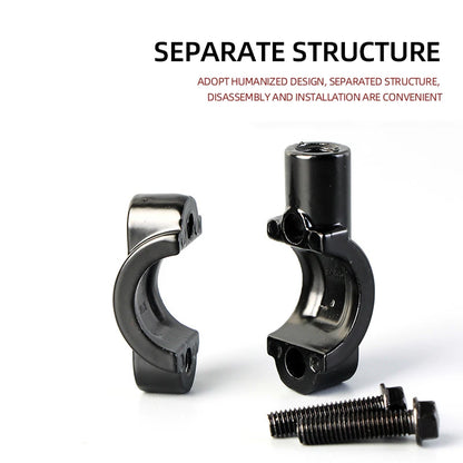 Motorcycle Rearview Mirror Mount Bracket 8mm 10mm Motorcycle Modified Rearview Mirror Holder Adapter Retainer Handlebar Bracket