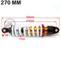 Motorcycle 260mm 270mm 280mm Shock Absorber Rear Suspension Fit For 110cc 125cc Motocross ATV Quad Dirt Bike Accessories 270MM