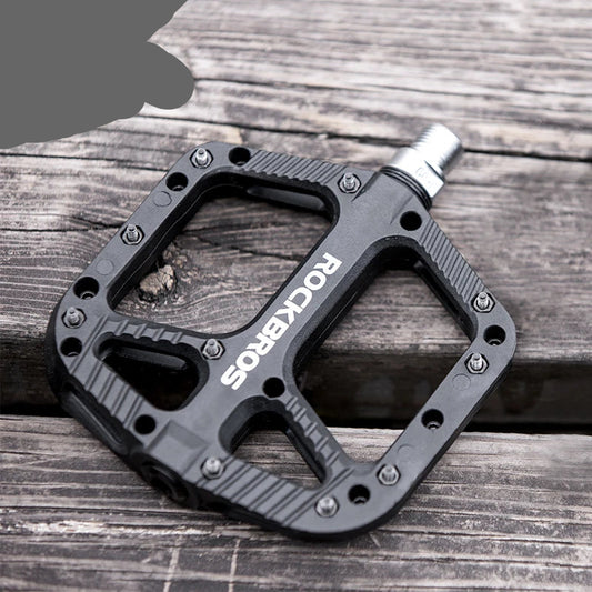 ROCKBROS Ultralight Seal Bearings Bicycle Bike Pedals Cycling Nylon Road bmx Mtb Pedals Flat Platform Bicycle Parts Accessories