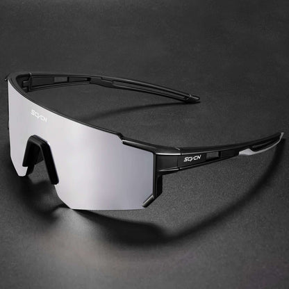 SCVCN UV400 Cycling Glasses for Men MTB Sunglasses Mountain Bike Bicycle Eyewear Women Sports Goggles Road Speed Skating