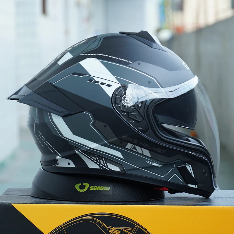 Full Face Motorcycle Helmets Latest Downhill Racing Motorbike Riding DOT Approved For Men Women FP02-1 China