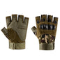 Motorcycle Gloves Men Tactical Hunting Shooting Knuckle Protection Sports Full Finger Cycling Bike Gloves Women Bicycle Green Cmouflage