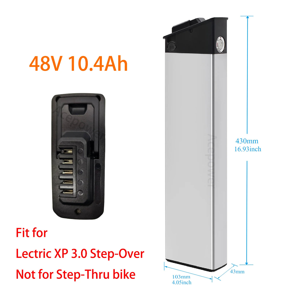 48V 10.4AhStepOver