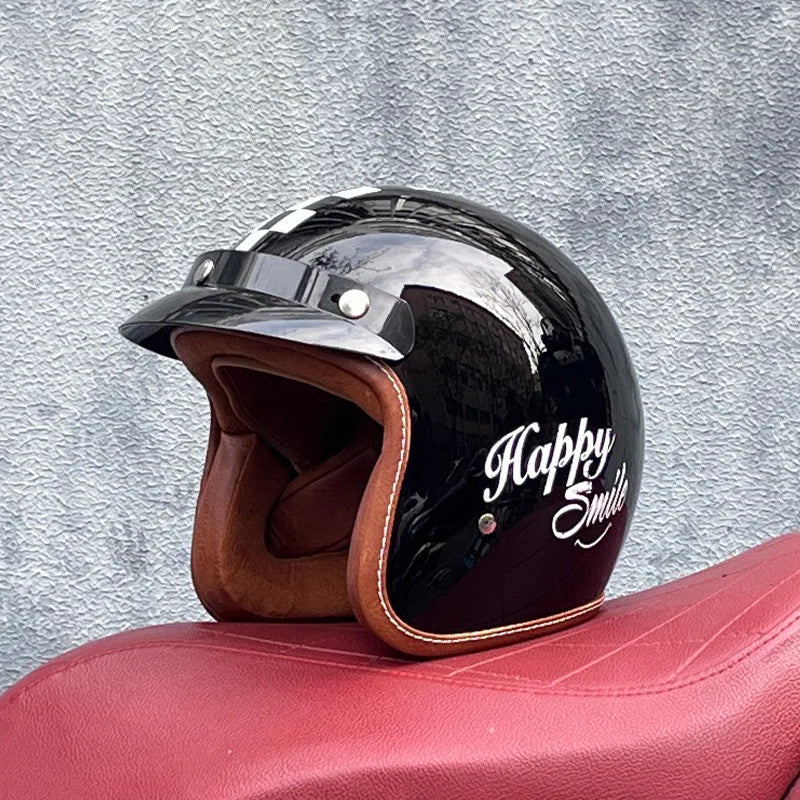 Motorcycle Half Open Face Four Seasons Universal Semi-open Motocross Helmet