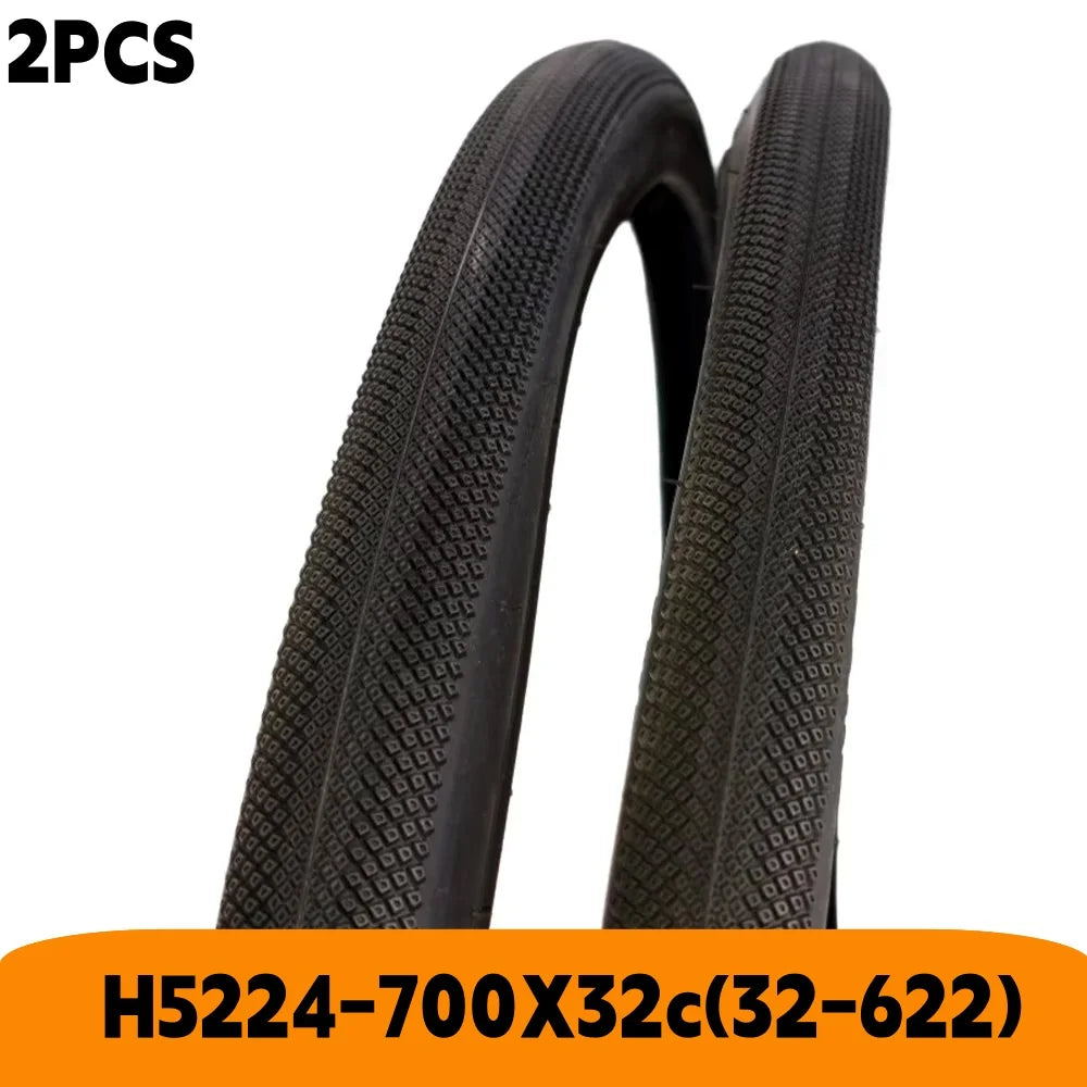 2PCS 32C Black / 700c