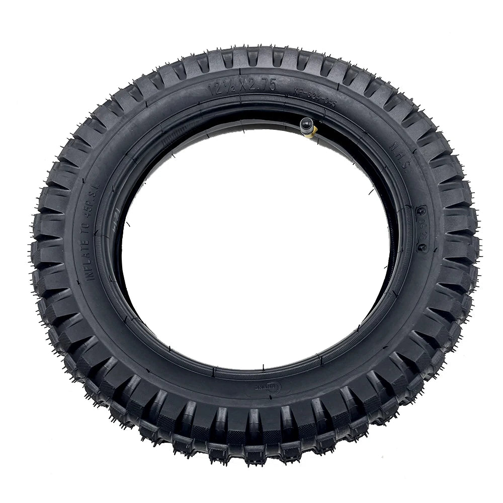 12 Inch 12 1/2x2.75 Off-Road Tire Inner Tube Outer Tyre for Folding E-Bike Mini Motorcycle Electric Scooter