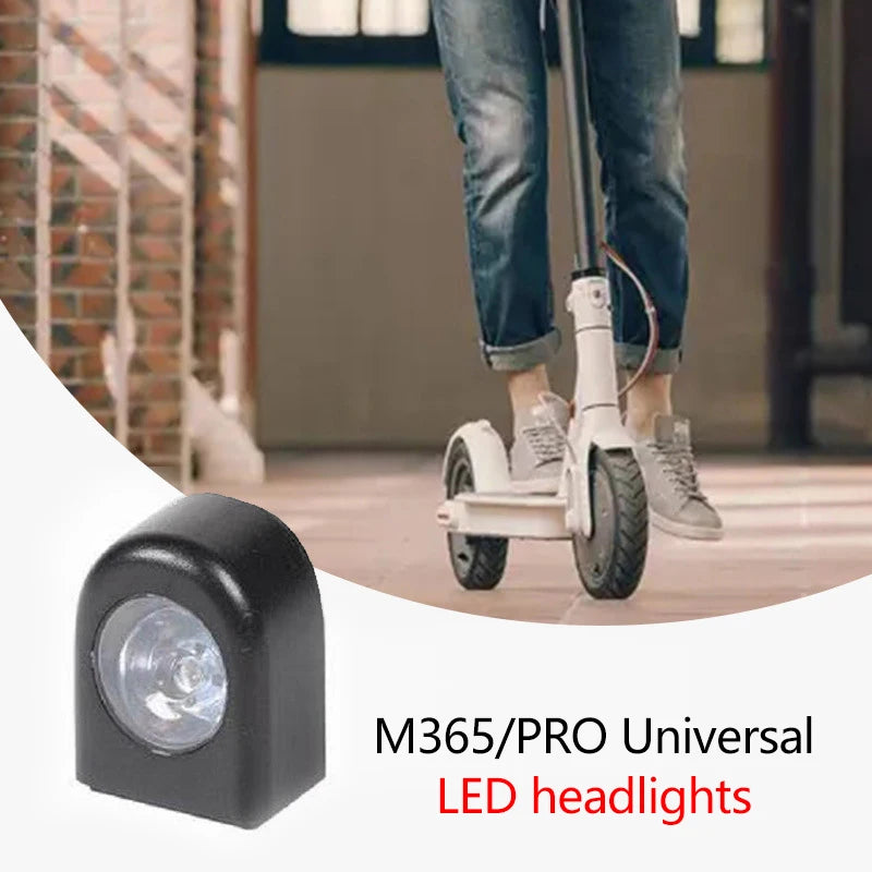 1set Electric Scooter Headlight Lamp Led Light Front Lamp Replace For Xiaomi M365