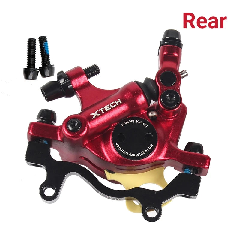 ZOOM XTECH HB100 MTB Oil Disc Hydraulic Brake Disc Brake Line Pull Calipers Front & Rear G3 rotors 120/140/160/180MM MT200 M315