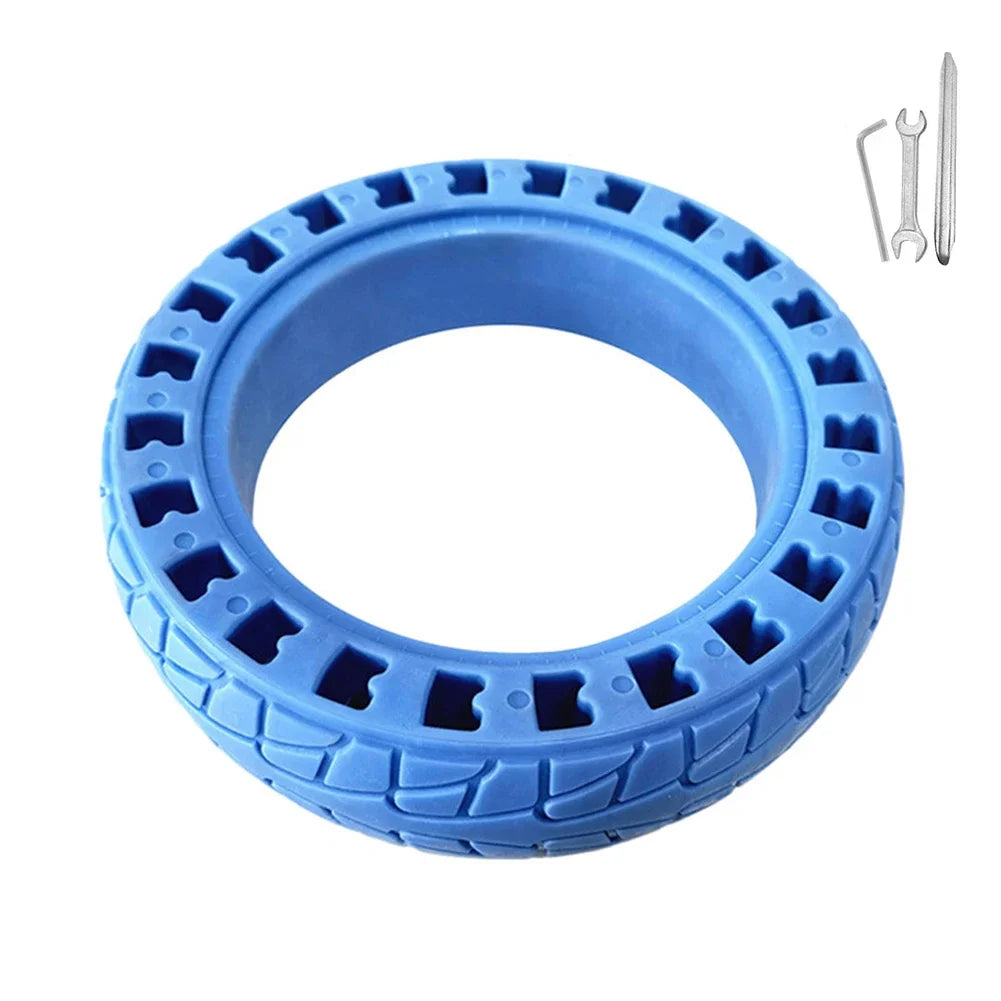 8.5x2 Inch Solid Rubber Tire 50/75-6.1 Scooter Tire For Xiaomi For M365 8.5 Inch 8 1/2x2 Solid Tyre Scooter Parts & Accessories Bule CHINA
