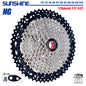 SUNSHINE Bicycle Cassette 8/9/10/11/12Speed Freewheel 32/36T/40T/42T/46T/50T/52T Sprocket HG Structure Flywheel For SHIMANO/SRAM 11 Speed 11T-52T China