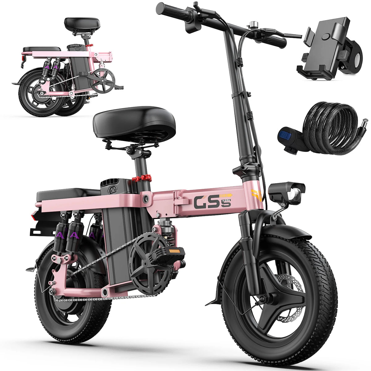 Pink / 15A  48V