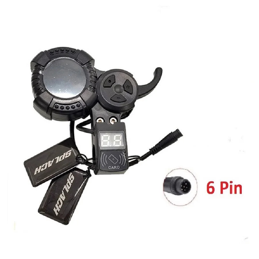 60V 35A Sine Wave 2 in 1 Dual Drive Controller Display Throttle & NFC Card For VSETT 10+ 60V Electric Scooter