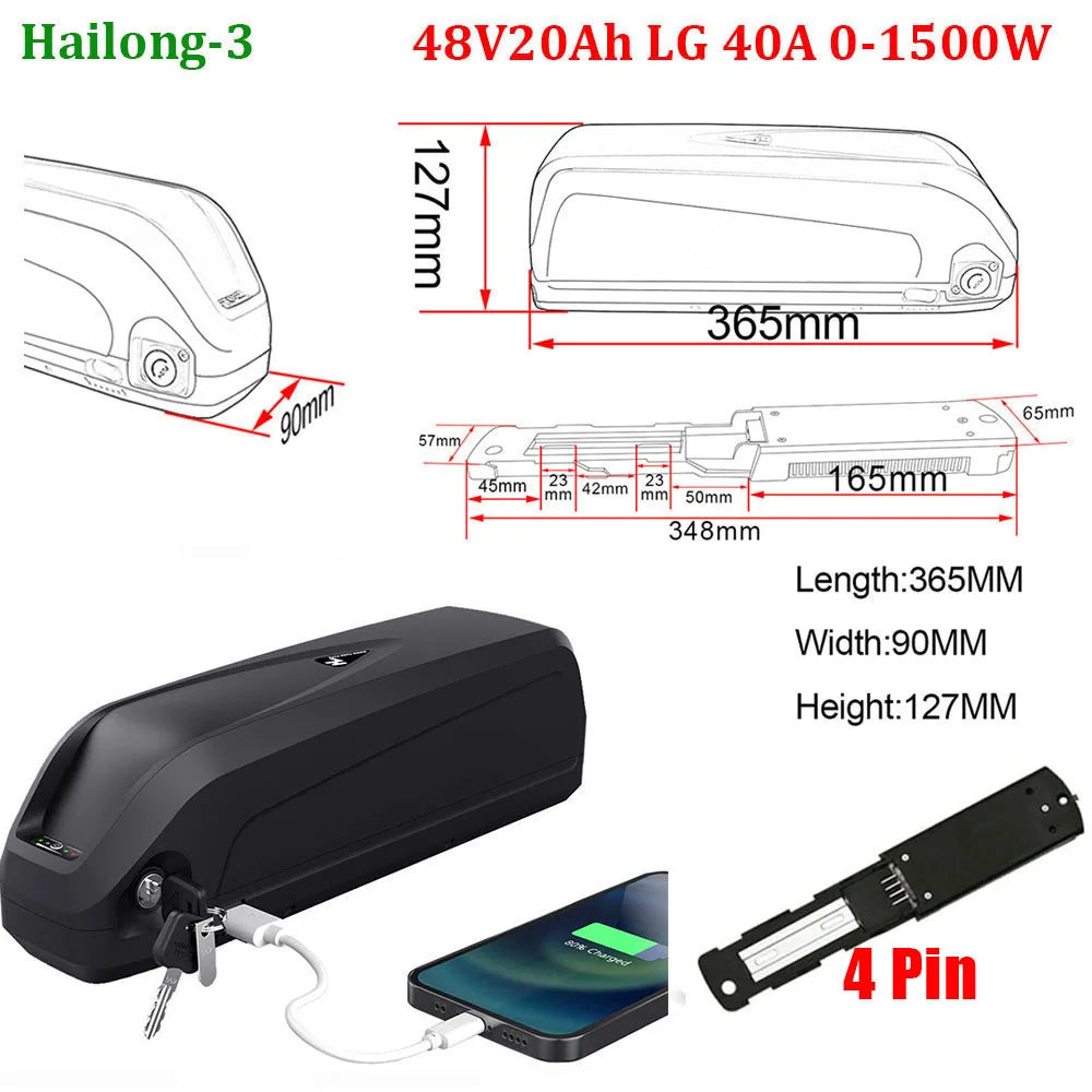 48V20Ah LG Hailong3