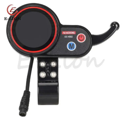 High-quality NJ-AOXIONG NJAX-T Throttle Accelerator Dashboard 6PIN Meter For Electric Scooter