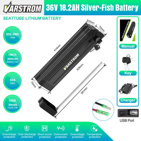 36V18.2Ah SilverFish