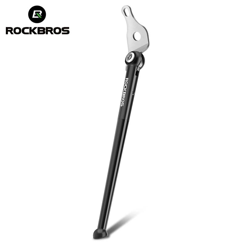 ROCKBROS Folding Bicycle Kickstand Ultralight Foot Support 16inch Folding Bike Kickstand Parking Stand Footrest Bike Accessories