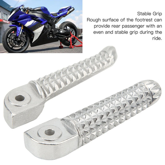 2pcs Motorcycle Foot Pegs Stable Grip Rear Foot Pedal Replacement for R1 R6 MT09 MT07 R3 R15 R25