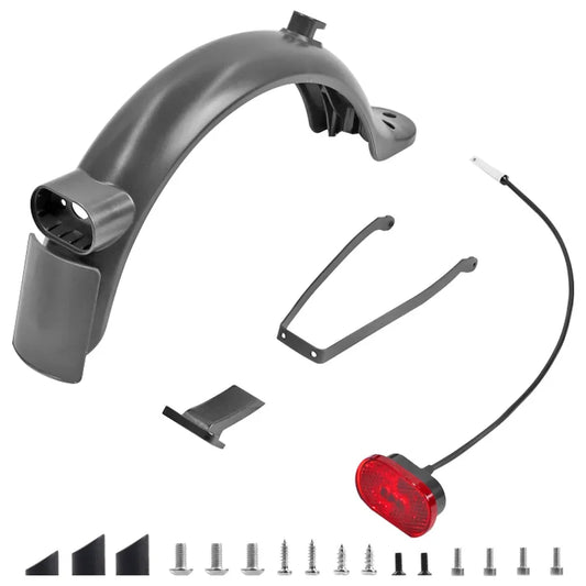 Rear Mudguard for Xiaomi 3 M365 Pro PRO 2 1S Electric Scooter Skateboard Tire Splash Mud Guard Bracket Set Back Taillight Fender