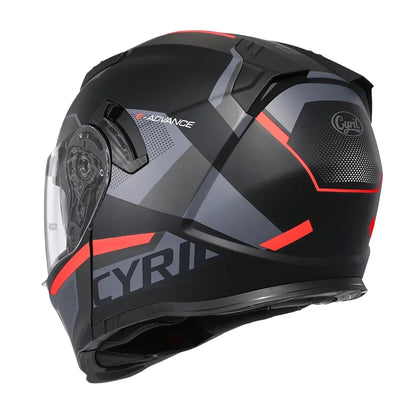 Motorcycle Helmet Dual Visor Modular Flip up Full Face Helmet for Adult Men and Women DOT Approved