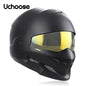 Scorpion Helmet Detachable Multi-purpose Combination Helmet Motorcycle Half Predator Helmet 3