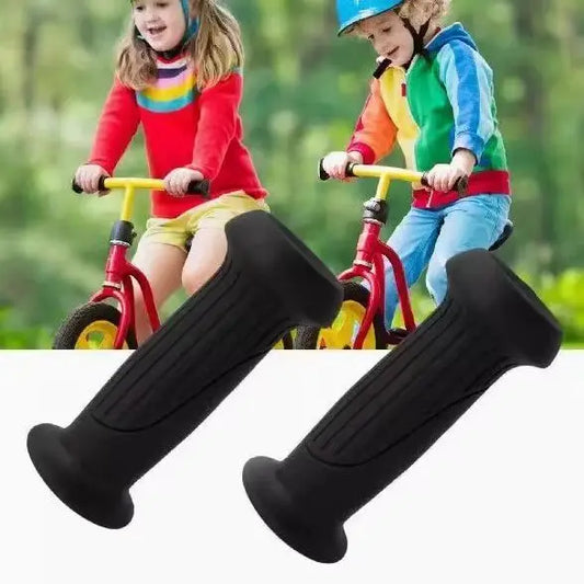 2Pcs Rubber Grip Handle Bike Handlebar Grips Cover - Anti-skid Bicycle Grips for Kids