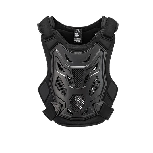 CE Motorcycle Armor Off-Road Riding Chest Roost Vest - All Season Motocross Body Protector