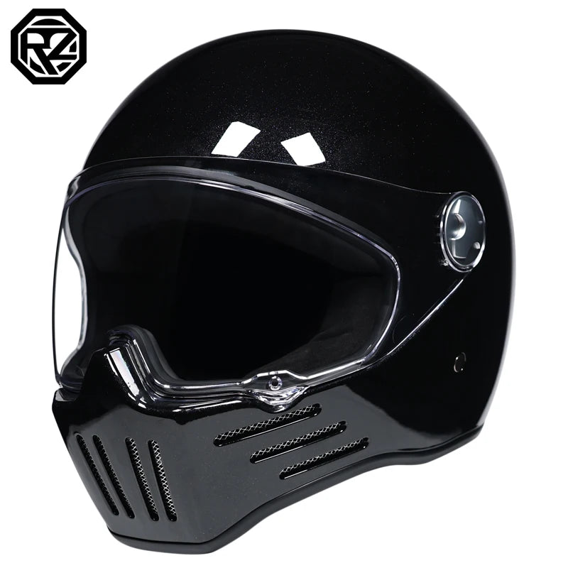 DOT Motorcross Motorcycle Vintage Helmet Moto Racing Ride Full Face Helmet