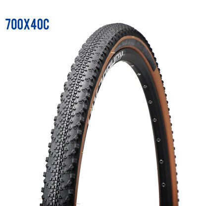 INNOVA PRO bicycle tire 700C road bike tires 700x40C 40-622 60TPI fit 29er mtb gravel bike yellow side wire bead ultralight 565g