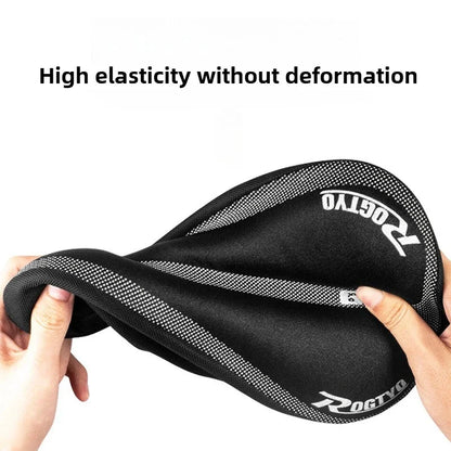 Silicone Bike Saddle Cover Soft Thickened Mountain Bike Bicycle Seat Cushion Cycling Gel Pad Cushion Cover Bicycle Accessories