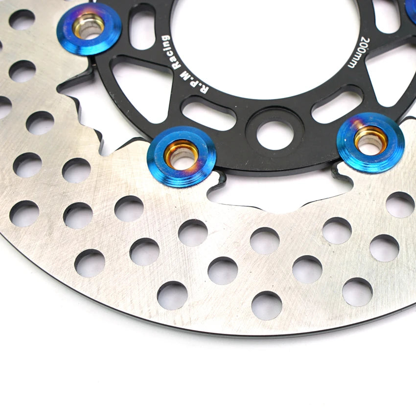 57mm Hole Pitching Motorcycle 200mm Brake Disc Brake Caliper Floating Rotor Front Universal for Yamaha RSZ JOG BWS Zuma Aerox