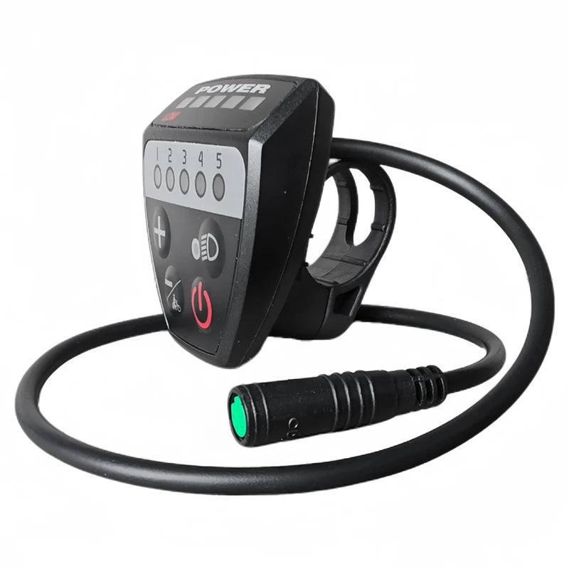 LALA DZ888 Electric Bike Display Controller LED Display UART Protocol For BBS01B BBS02B BBSHD Mid Motor Accessories