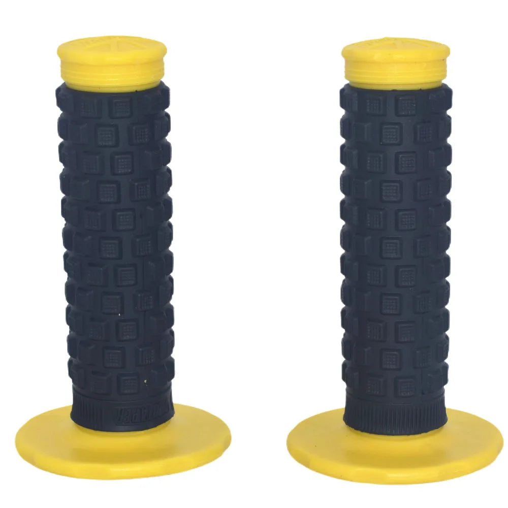 Grips Pit Dirt Bike Handle Bar Motorcycle 7/8" Motocross Hand Grips For Handlebar Yellow