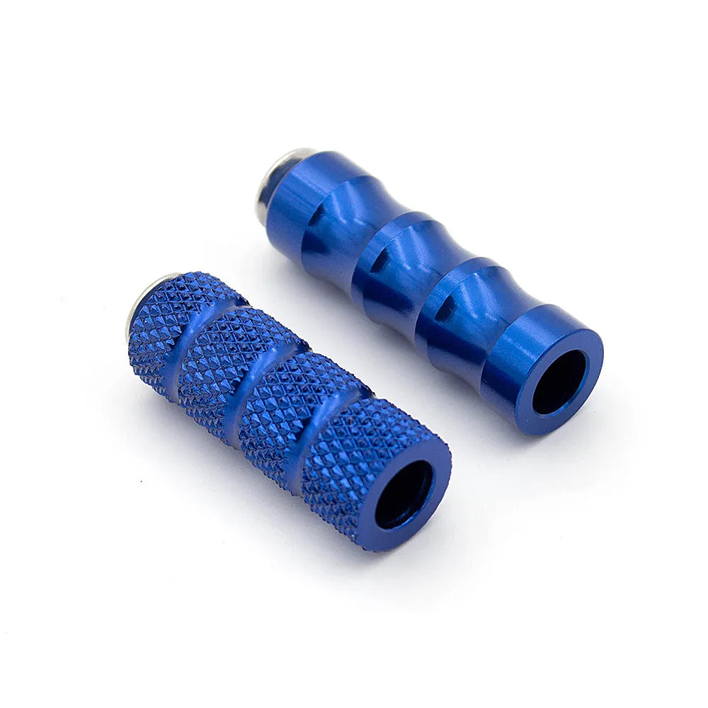 6mm CNC Motorcycle Racing Gear Shift Brake Lever Footpeg Foot Pedal For Yamaha YZF R1 R3 R25 R6 R7 R15 R125 MT07 MT09 MT03 FZ09 Blue CHINA
