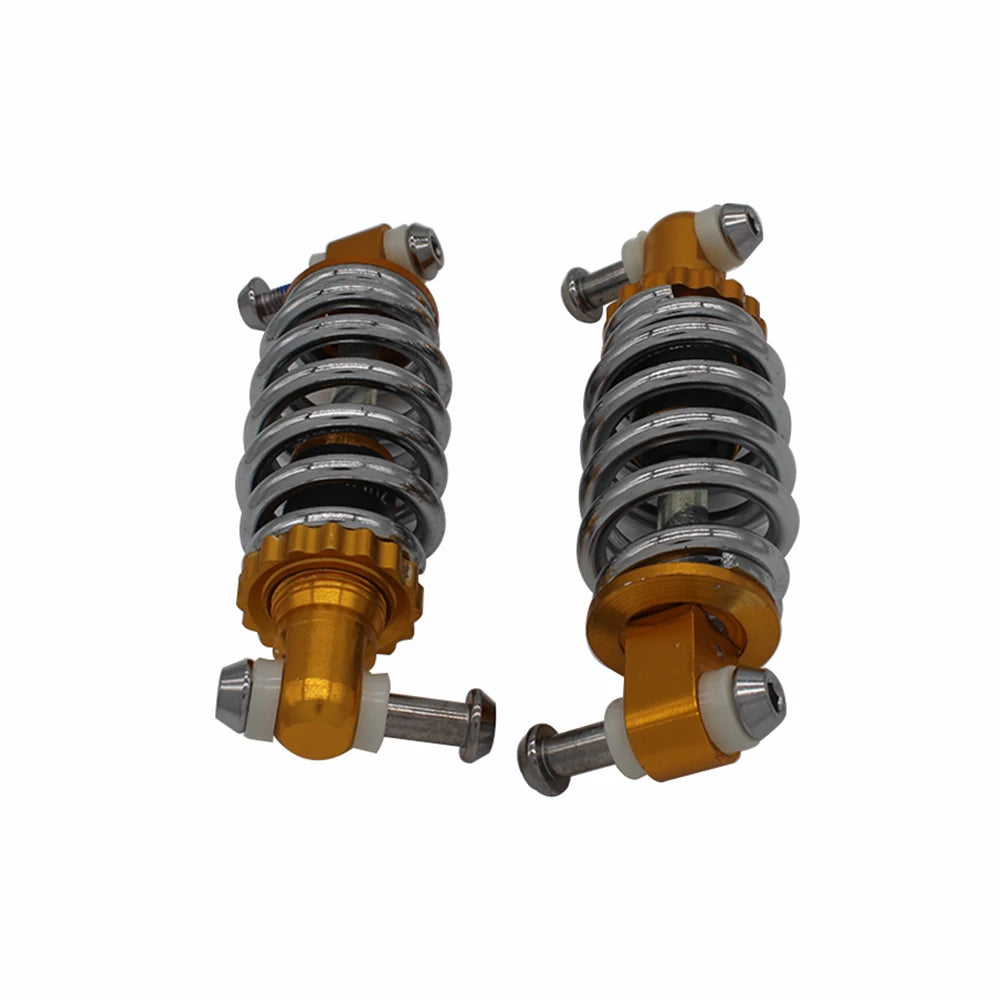 Original FLJ T11 Electric Scooter Rear Spring Shock Absorber 110/125mm Gold 6mm High Pressure Spring Accessories