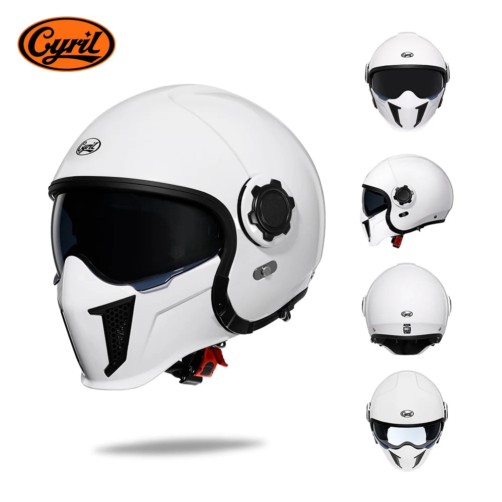 Modular Motorcycle Helmet Full Face Helmet Open Face Helmets Men helmet DOT ECE APPROVED CYRIL