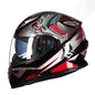 Double Lens Helmet Full Face Motorcycle Casque Dot Ece Approved Racing Vintage Scorpion Helmet 5 China