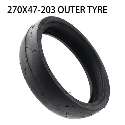 10 Inch 270x47-203 Inner Tube & Tire For Baby Carriage Trolley Replacement Tyre Wearproof Rubber Bike Tires Cycling Parts outer tireXW China