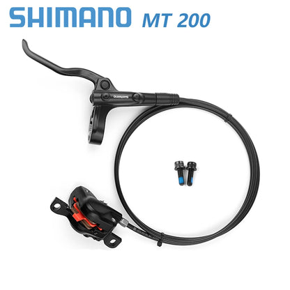 Shimano MT200 MTB Hydraulic Disc Brake Front Rear Mountain Bike Brakes 2 Piston Bicycle Hydraulic Brake Cycling Parts