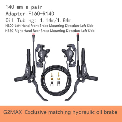 XOD H800/H880 Electric Scooter Hydraulic Disc Brake for KUKirin G2 MAX G2 Master Multiple Models Electric Scooter Brake