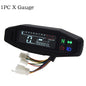 Universal Digital Motorcycle Speedometer Oil Gauge Tachometer Meters Instrument Cluster Turn Signal Light Indicator army green