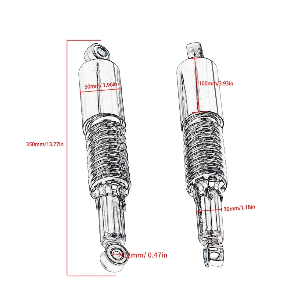 CNC Rear Suspension Shock Replacement for Yamaha and Honda Bikes