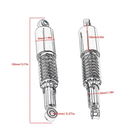 CNC Rear Suspension Shock Replacement for Yamaha and Honda Bikes