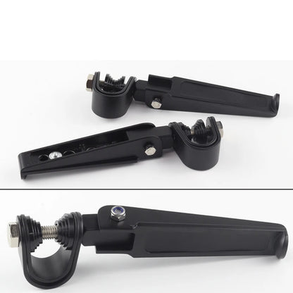 Motorcycle Modified Folding Foot Rests for Harley - Aluminum Alloy Foot Pedal Support