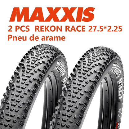2PCS MAXXIS 29 MTB Bicycle Tire 27.5x2.25 29x2.25 REKON RACE EXO Tires Anti Puncture Tyre MAXXIS MTB Bike Off-road Downhill Tire 2PCS 27.5X 2.25 B Wire China