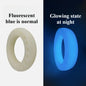 For MAX G30 Universal Electric Scooter Luminous 60/70-6.5 Solid Thickened Abrasion Resistant Explosionproof Honeycomb Tires Fluorescent blue