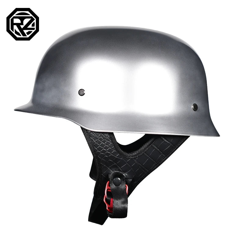 German style motorcycle helmet capacetes open face retro