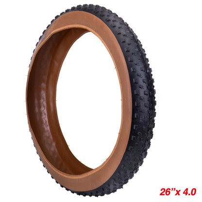20 x 3.0 Inch Fat Bike Tire Rubber Bike Folding Tires Snow Beach Bicycle Replacement Tire