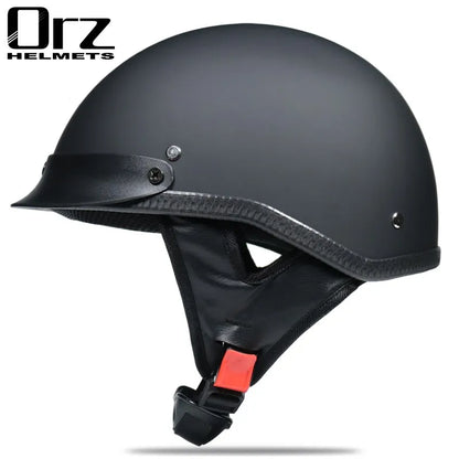 Vintage Half Face Motorcycle Helmet Casco Casque Moto Retro Helmets With Inner Sun Visor a1 China