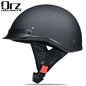Vintage Half Face Motorcycle Helmet Casco Casque Moto Retro Helmets With Inner Sun Visor a1 China