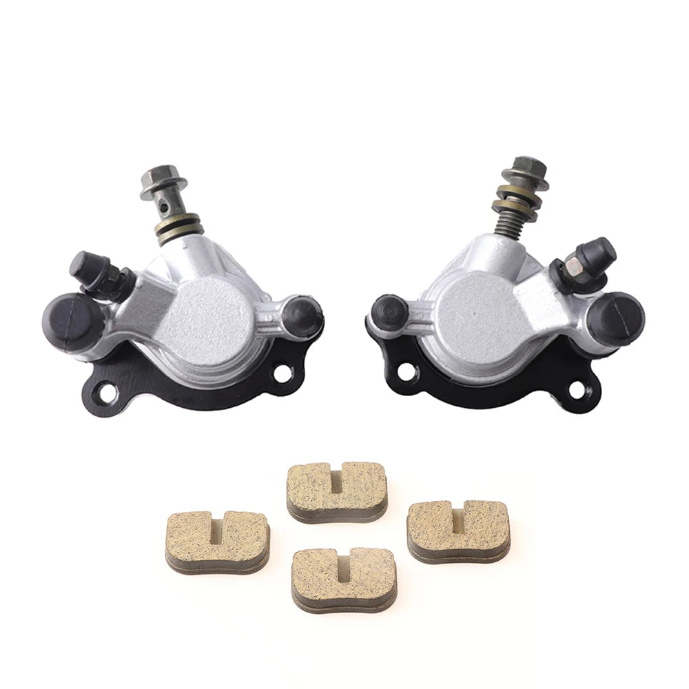 Motorcycle Front/Rear Hydraulic Brake Calipers For 2 Stroke 43 47cc 49cc 97cc Pocket Bike Mini Moto Dirt Bike Moped Scooter ATV